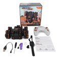 thumbnail image 1 of 2.4GHz RC Buggy 4WD Rotating Watch Control Stunt Car (gris naranja 1 batería) Likrtyny Para estrenar, 1 of 8