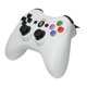 thumbnail image 2 of Controlador de juego inalámbrico Bluetooth sin demora Gamepad de agarre cómodo para PS3 (blanco), 2 of 5