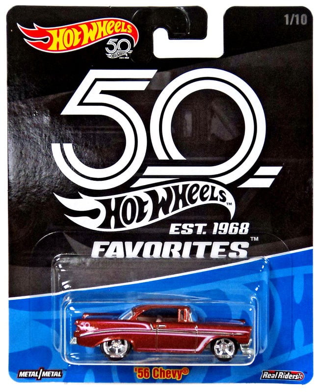 hot wheels 50th anniversary favorites walmart
