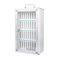 thumbnail image 1 of Caja de seguridad portátil para teléfono móvil, con cerradura de bolsillo y asa, de aleación de aluminio, para oficina 36 ranuras, 1 of 8