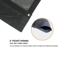 thumbnail image 3 of Lona de malla para volquetes, color negro, 2,4 m x 7,3 m, resistente, 3 of 6