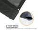 thumbnail image 3 of Lona de malla para volquetes Leaveshade, 2,4 m x 5,5 m, muy resistente, 3 of 6