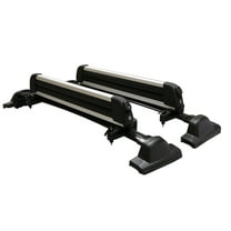 BrightLines Roof Rack Crossbars Ski Rack ComboCompatible with Honda CRV 2007-2011 (Up to 4 Skis or 2 Snowboards)