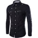 thumbnail image 1 of Rebeca de manga larga para hombre a la moda, prendas de vestir exteriores holgadas con botones, blusa sólida, abrigo, Tops Fridja  po4929, 1 of 2