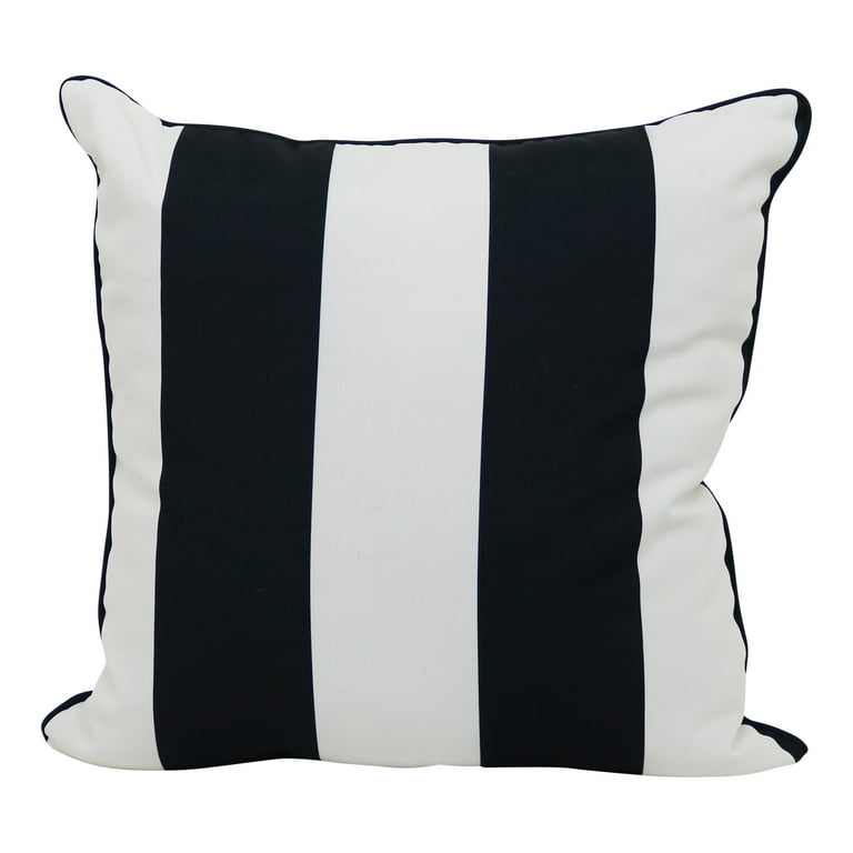 Black and white clearance outdoor pillows walmart
