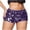 Z01-Dark Purple, variant on COMVALUE Women's Sequin Mini Shorts Glitter Low Rise Skinny Sparkly Rave Party Shorts (Black, M)