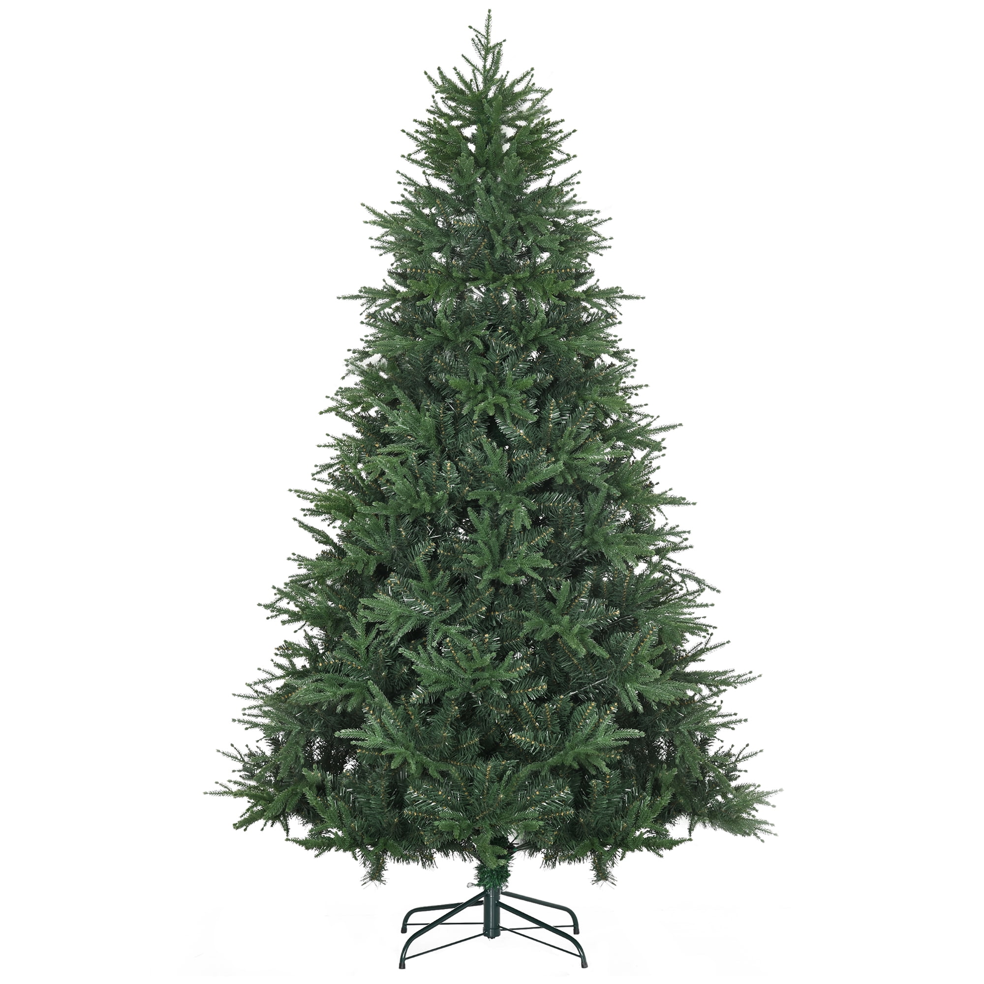 7 Foot Artificial Christmas Tree, Hinged Xmas Tree with 4030