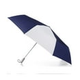 thumbnail image 1 of totes 70 cm 3 Sec AOC Sunguard Umbrella-8412-NWH (Marine/blanc), 1 of 1