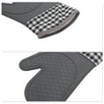 thumbnail image 3 of Unique Bargains 1 Pc Heat-insulating Oven Mitts for Kitchen Gray, 3 of 5