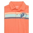 thumbnail image 2 of 365 Kids by Garanimals Boys Mix and Match Short Sleeve Graphic Polo, Sizes 4-10, 2 of 3