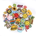 thumbnail image 3 of 60PCS Embroidered Iron on Patches DIY Accessories, Random Assorted Decorative Patches, 3 of 5