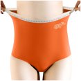 thumbnail image 2 of HUPOM White Underwear Women Underwear High Waist Activewear Tie Seamless Waistband Brown M, 2 of 5