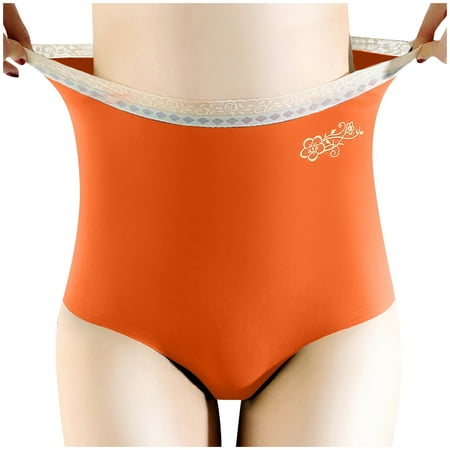 

Women s Underwear Panties Seamless Flower Print High-waist Lace Intimates