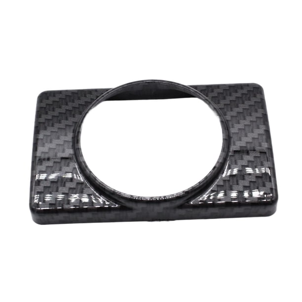 Adaptador de cápsula de medidor de ventilación de aire Colamx negro brillante 5,2 cm