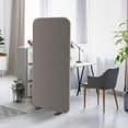 thumbnail image 2 of DECOLAB Freestanding Room Divider, Portable Room Separation Panel Wall for Office, Home, Studio Apartment, Classroom, 29"x65", Rock, 2 of 8