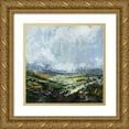 thumbnail image 1 of Tweedie, Emma 15x15 Gold Ornate Wood Framed with Double Matting Museum Art Print Titled - Rapeseed Hill, 1 of 4