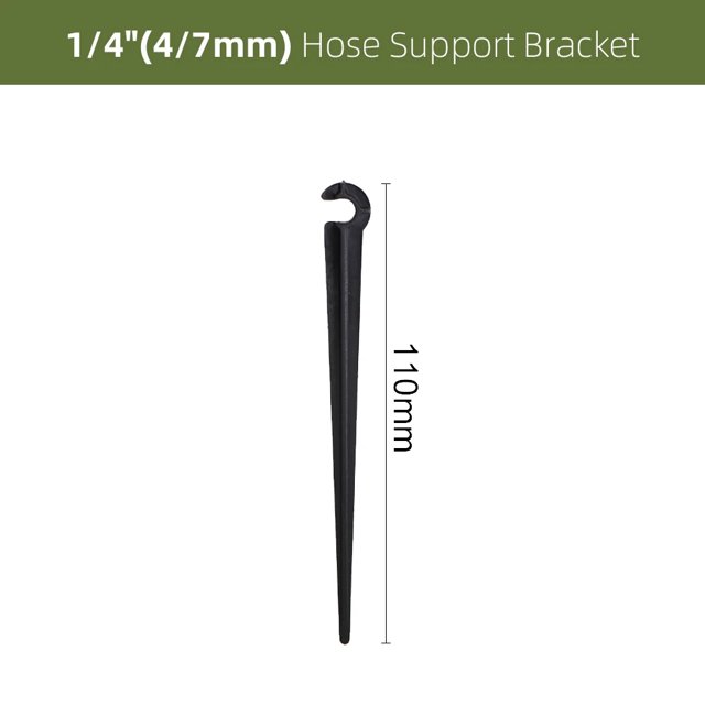 Conector de agua de jardín para riego por goteo, accesorios de manguera de tubo de 1/4 pulgadas, Tees de púas, adaptadores de enchufe cruzado, 10-1000 Uds.