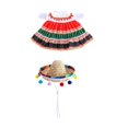 thumbnail image 1 of Trajes de ganso, ropa de ganso de jardín, ropa decorativa, disfraz de temporada para fiestas. Rojo, 1 of 8