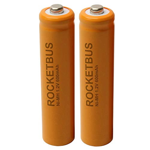 2 RocketBus BK40AAABU Replacement 1.2V 400mAh Battery Packs for
