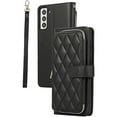 thumbnail image 1 of Phone Case For Samsung Galaxy S24 S23 S22 + Plus Ultra Handbag Purse Wallet Case Zipper With Removable Cross Body Strap With Wrist, 1 of 5