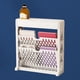 thumbnail image 5 of Estantería para libros, estantería pequeña para almacenamiento, estantería de gran capacidad, fácil acceso para sala de estar, dormitorio, fila única, 2 capas, color blanco, 5 of 14