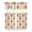 color-190, variant on Kitchen Curtains 36 Inch Short - 3 Panel Set, Rod Pocket Window Curtain, Boho Floral Tribal Style, 100% Polyester for Farmhouse, Kitchen, Cafe, Bedroom, Easy Wash
