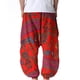 thumbnail image 5 of Pantalones bombachos de cintura media con estampado retro para hombre, informales, a la moda, de algodón, 5 of 9