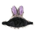 thumbnail image 4 of Visland Cat Bunny Rabbit Hat, Soft Skin-friendly Plush Adjustable Fastener Tape Closure with Purple Ears Pet Costume Headwear for Cat Dog Puppy Kitten Halloween Party Cosplay, 4 of 7