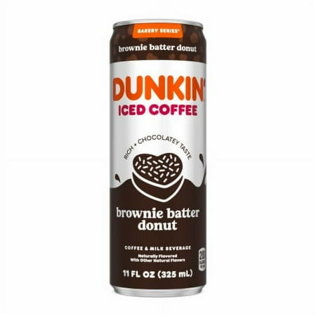 Dunkin' Brownie Batter Donut Iced Coffee - 11 fl oz