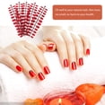 thumbnail image 4 of Miangastore 120 Pcs Faux Ongles Rouges Couverture Complète Faux Ongles Courts Art des Ongles pour DIY, 4 of 8