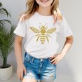 thumbnail image 2 of TZEWGL Tees For Infnat Short Sleeve Cartoon Printed Round Neck Top For Toddlers size 3-4T, 2 of 5