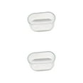 thumbnail image 1 of VONKY 16x Oval Chair Foot Cover Provides Comprehensive Floor Protection Stylish And Easy To Clean Sock Pad For Furniture Leg Transparent 16*34mm 2Set, 1 of 6