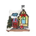 thumbnail image 1 of Christmas Village Houses  Resin Christmas Village with Warm Light Battery Operate  Christmas Home Table Decor  B, 1 of 8