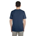 thumbnail image 5 of Men's New Era Navy Tampa Bay Rays Throwback Pinstripe T-Shirt, 5 of 5