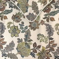 thumbnail image 3 of King Queen Twin Multi Color & Ivory Designer Queen 74"x18" Bed Runner without Pillow Cover, Floral Bed Scarf on Jacquard fabric - Seasons Blossoms, 3 of 3