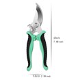 thumbnail image 2 of Garden Pruning Shears With Rust-Resistant Stainless Steel Blades, Handheld Bypass Pruners With Anti-Slip Ergonomic Handle For Easy Pruning, Premium Garden Tools For Trimming, 2 of 5