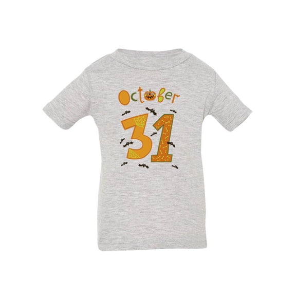 October 31st T-Shirt Infant -Image by Shutterstock,  12 Months