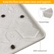 thumbnail image 3 of Prenda impermeable del cojín del animal doméstico del silicón y fácil limpiar el cojín de la comida del animal doméstico del cuadrado del cojín del gato del cojín del perro, 3 of 6
