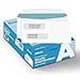thumbnail image 2 of 500#8 Double Window Gummed Security Envelopes - for Business Checks, QuickBooks & Quicken Checks, Size 3 5/8 x 8 11/16 Inches - Checks Fit Perfectly - Not for Invoices, 500 Count (30181), 2 of 4