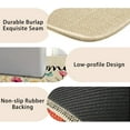 thumbnail image 6 of Spring Summer Front Door Mat Floral Doormat Colorful Flower Decor Non-Slip Outdoor Welcome Mat for Garden, Yard, Patio, Porch, Home Decorations 17"x30", 6 of 6