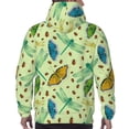 thumbnail image 5 of Hoodies for Men - Dragonfly Butterfly Ladybird Long Sleeve Comfrt Men'S Fashion Hoodies & Sweatshirts, Sweatshirts for Men Hoodies Pullover Clothing Clothes with Pouch, 5 of 7