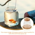 thumbnail image 2 of 1 Set Fish Bowl With Lid Hydroponic Flower Vase Home Use, 2 of 9
