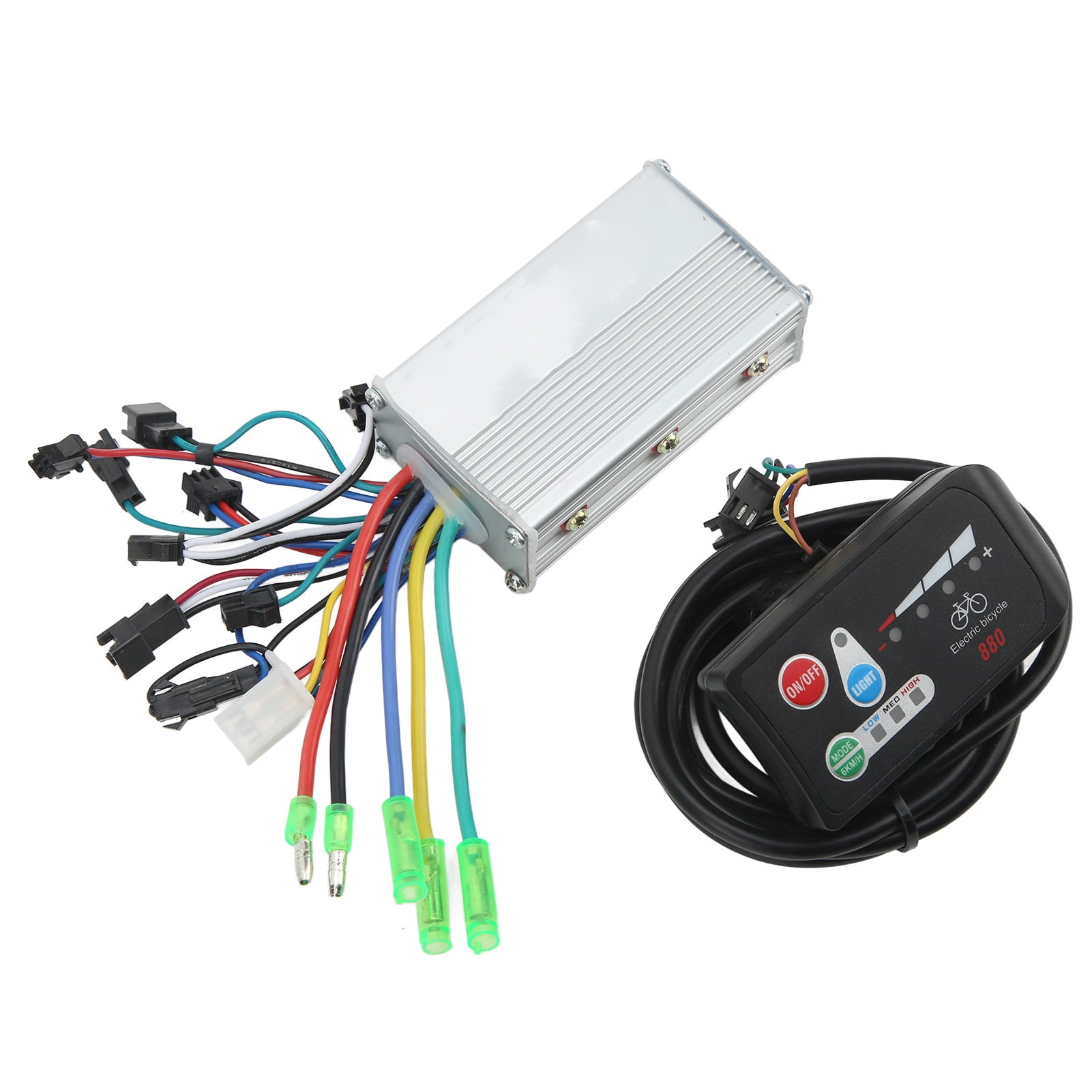 Electric Bike Brushless Controller Kit, Heat Dissipation Replacement Part Electric Bike