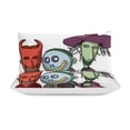 thumbnail image 4 of The Nightmare Before Christmas Long Thread Comfort Soft Zipper Closure Functional Fit Bedding Duvet Cover Sets for Restful Sleep, 4 of 5
