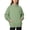 Green, variant on Leey-World Mock Neck Sweatshirt Girls Fall Oversized Turtleneck Lightweight Pullover Teens Long Sleeve Sweatshirts
