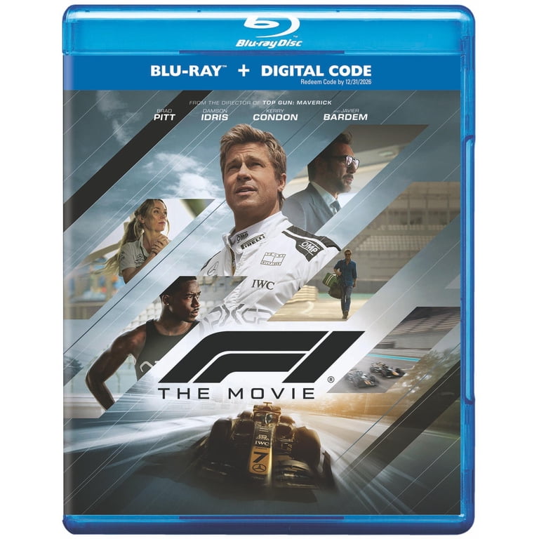 F1: The Movie Blu-ray + Digital Copy, Includes Digital Code