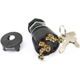 thumbnail image 3 of SecosAutoparts Ignition Key Switch Fits Club Car Golf Cart DS Carryall XRT 4-Terminal 101826301, 3 of 6