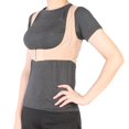 thumbnail image 3 of FrostHike Back Support Posture Corrector, Adjustable Elastic Posture Corrector Brace Shoulder Support Adjustable Back Correction Belt, Improves Posture & Back Pain Relief(M-Flesh), 3 of 5