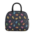 thumbnail image 2 of Womens Space Dinosaur Pattern Lunch Box for Work,Insulated Lunch Bag for Women,Loncheras Para Mujer,Leakproof Adult Lunch Bag for Work,Beach,Travel,Picnic,Camping, 2 of 7
