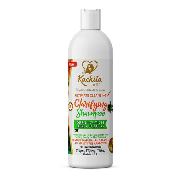 Kachita Spell Champú Clarificante Fórmula Innovadora 16 fl oz (473ml) Hecho en EE.UU.